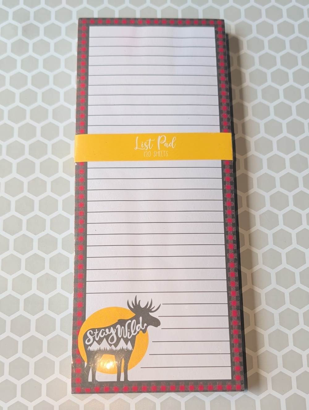 Blue Ink Studios Stay Wild Chunky List Pad